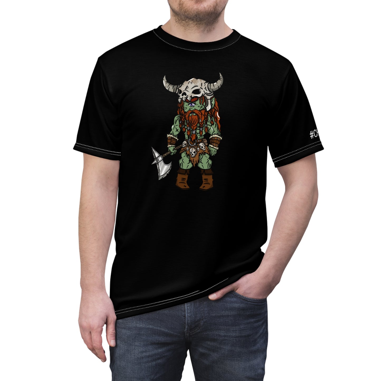 Brog Skill-Basher | Premium Microfiber-Knit T-shirt | Chitin Nature