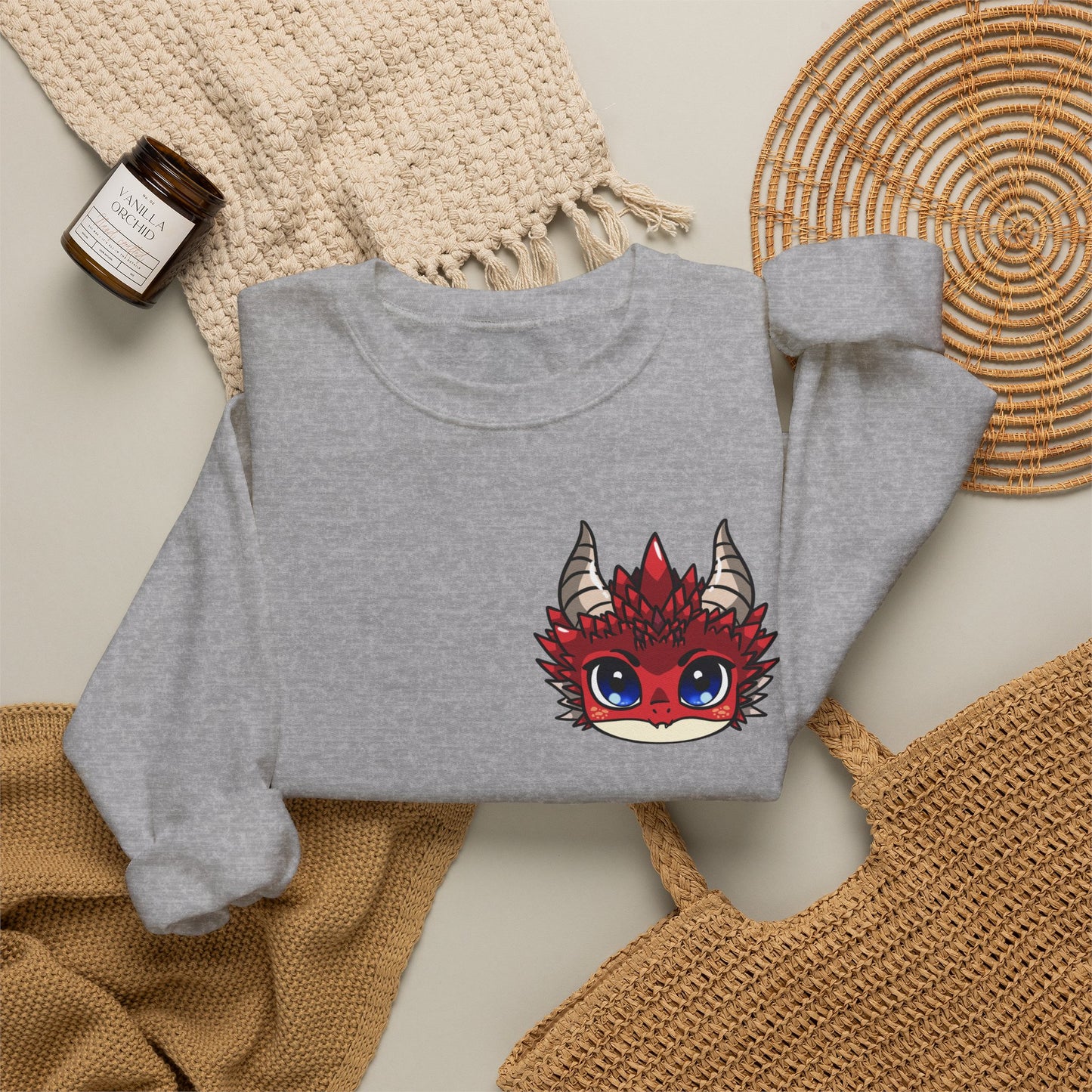 Ancalagor the Red Dragonborn Crewneck Sweatshirt