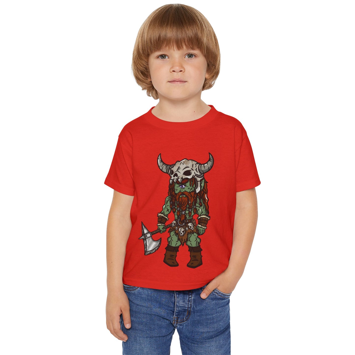 Brog Skull-Basher | Toddler T‑Shirt | Chitin Nature