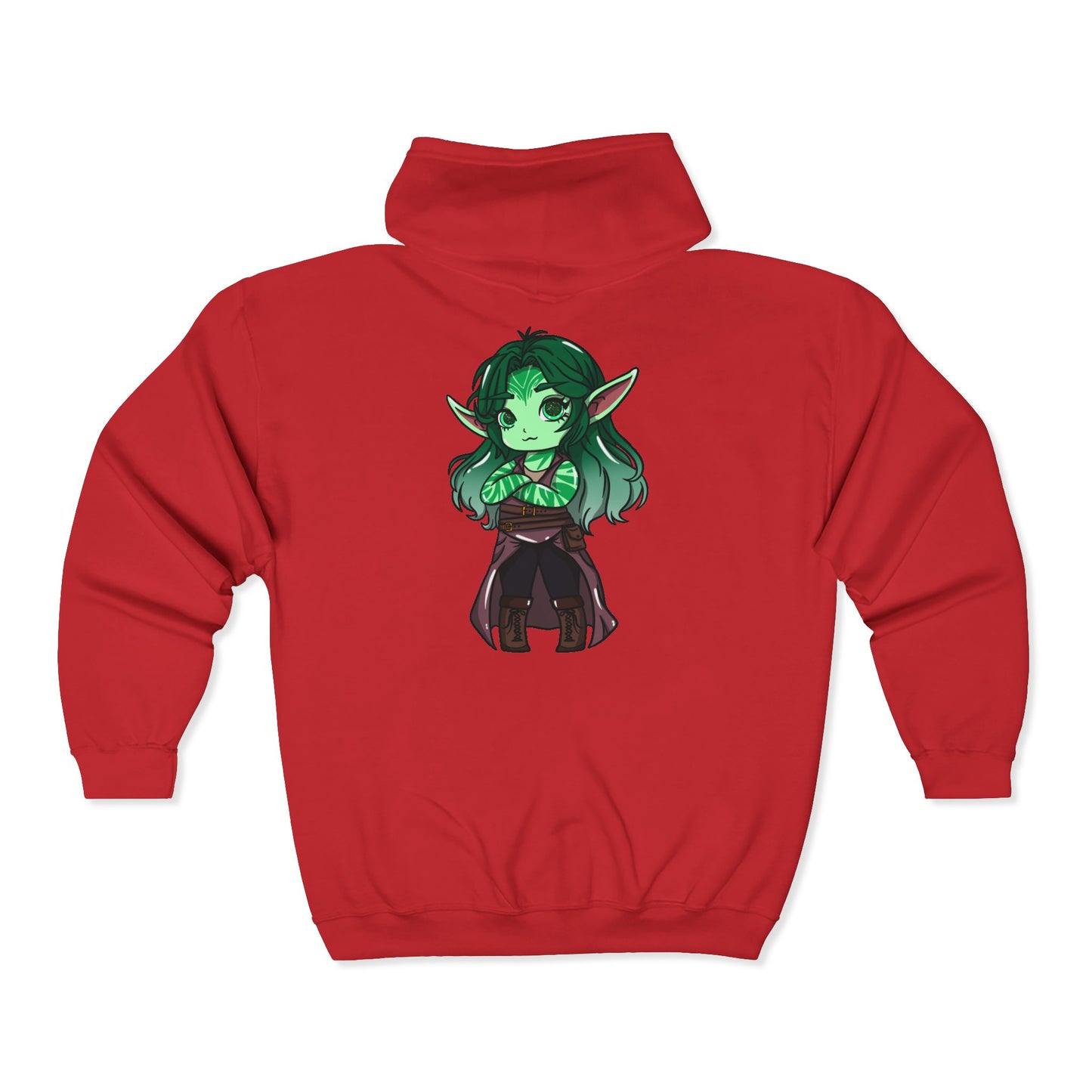 Anu Nnaki | Zip Up Hoodie | Chitin Nature