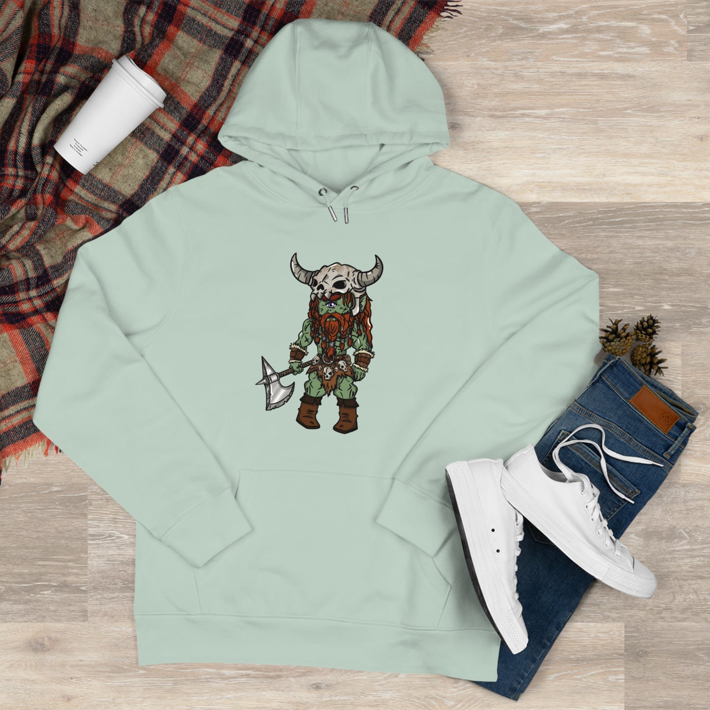 Brog Skull-Basher | Hoodie Pullover | Chitin Nature