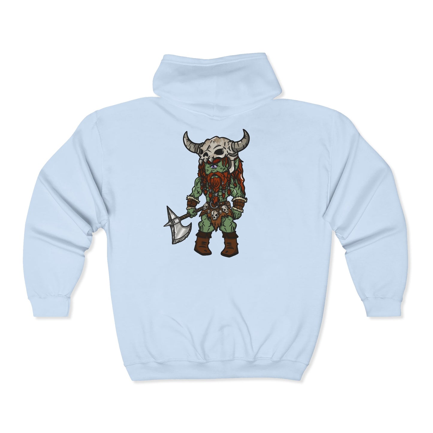 Brog Skull-Basher | Zip Up Hoodie | Chitin Nature