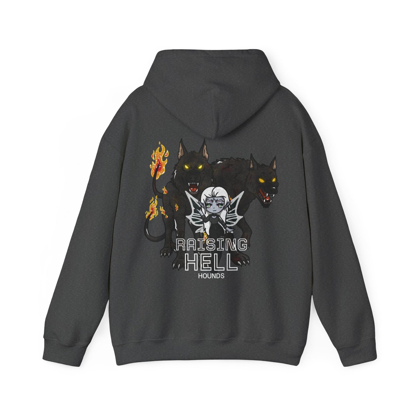 Hoodie — Raising Hell Hounds Graphic Hoodie (Amaris & Hell Hound Design)