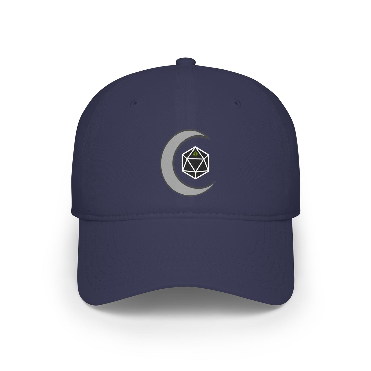 Amaris Crescent Moon D20 Baseball Cap —