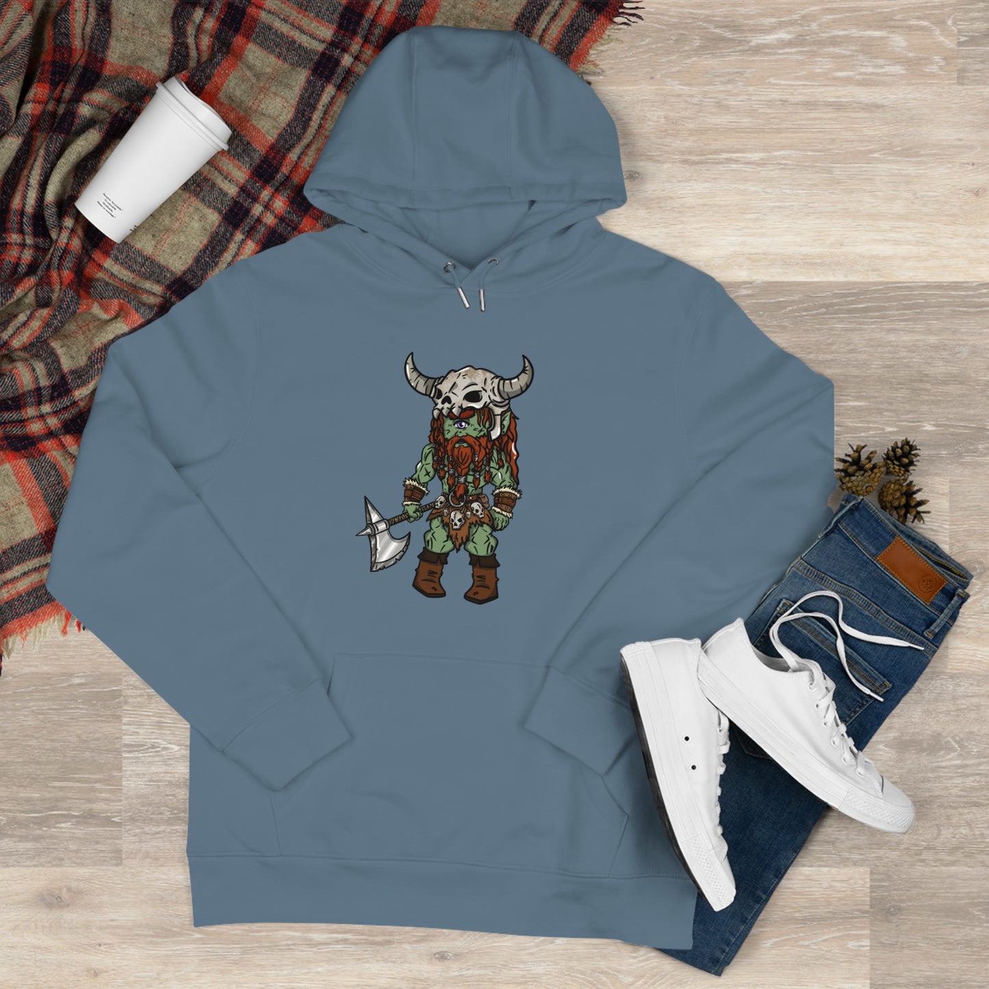 Brog Skull-Basher | Hoodie Pullover | Chitin Nature