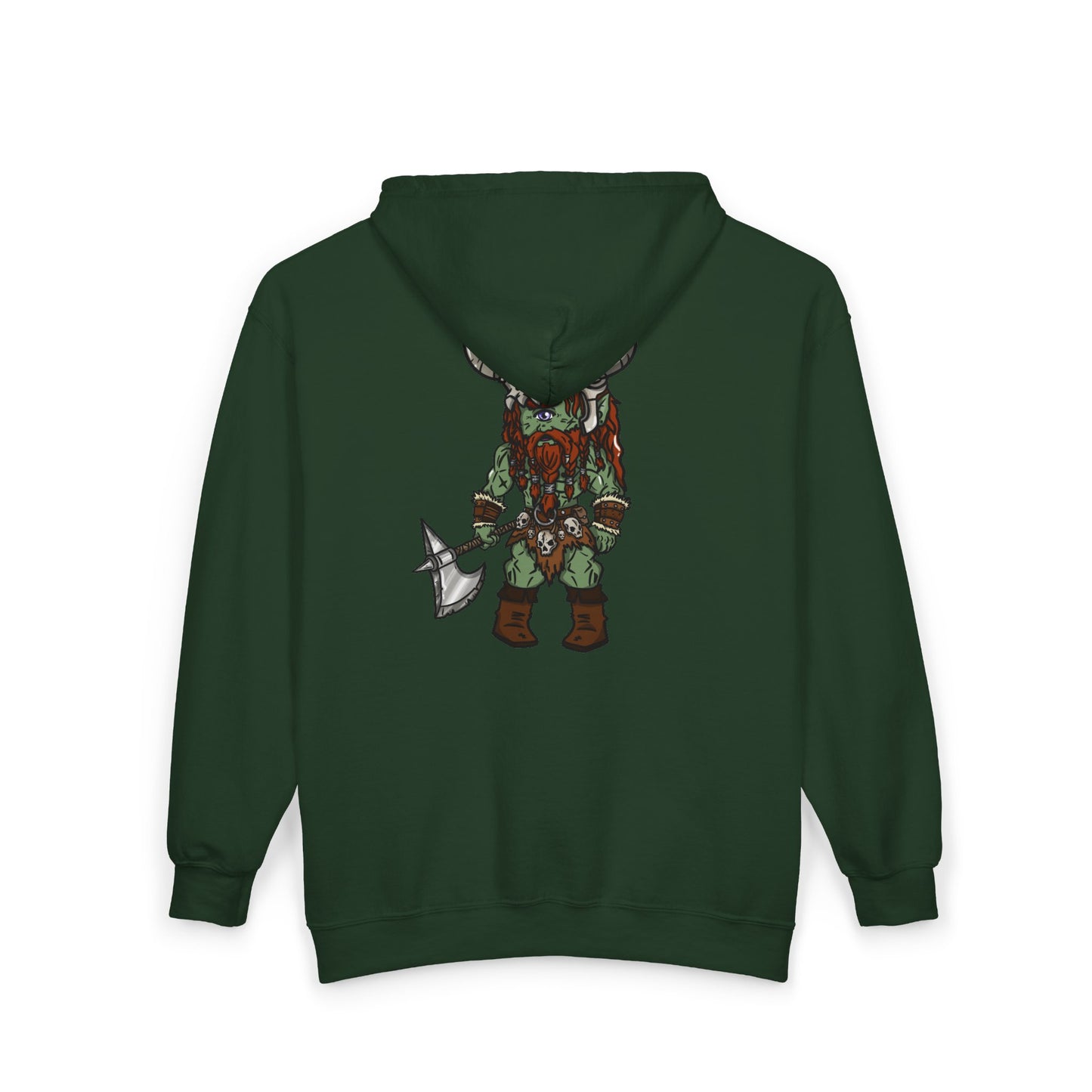 Brog Skull-Basher | Zip Up Hoodie | Chitin Nature