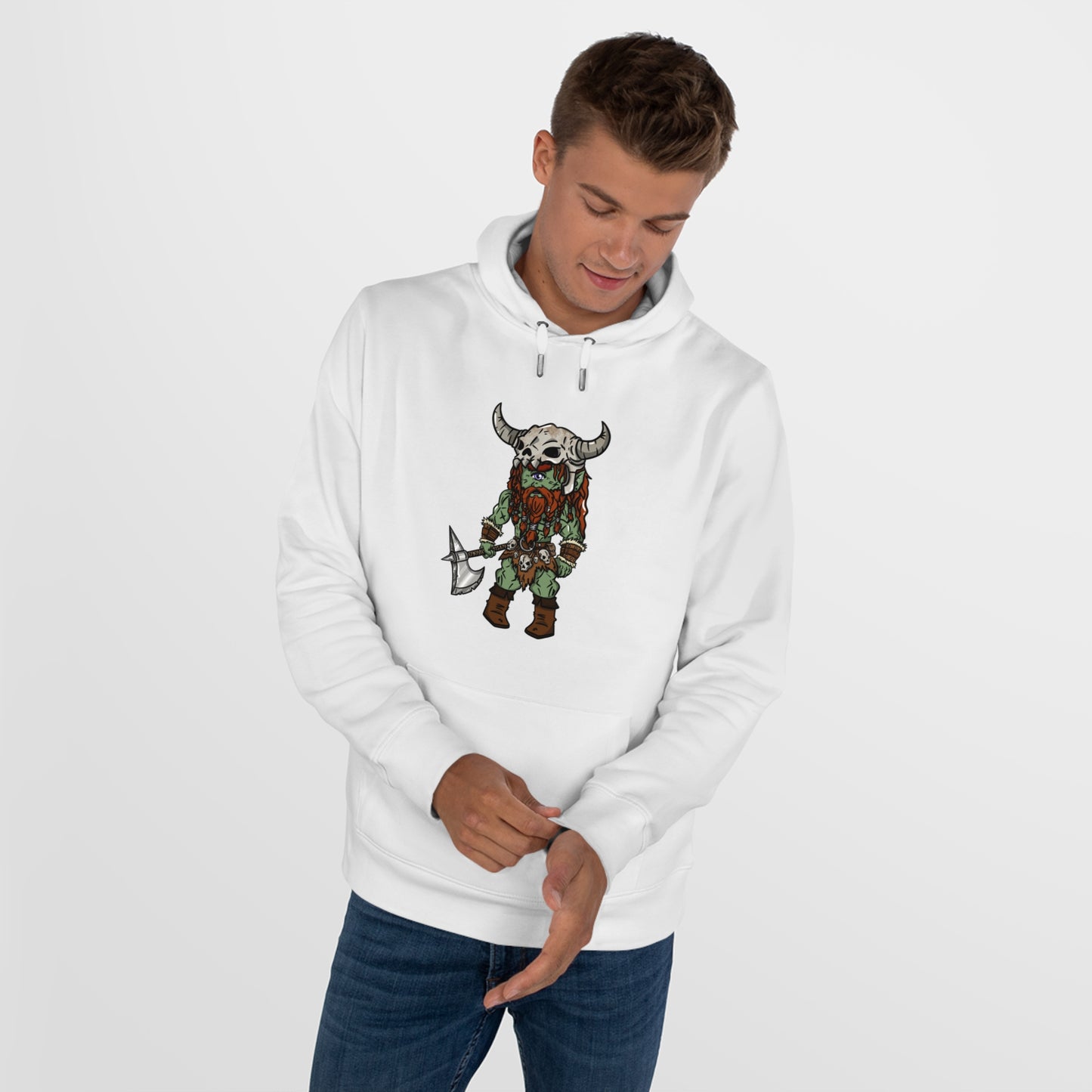 Brog Skull-Basher | Hoodie Pullover | Chitin Nature