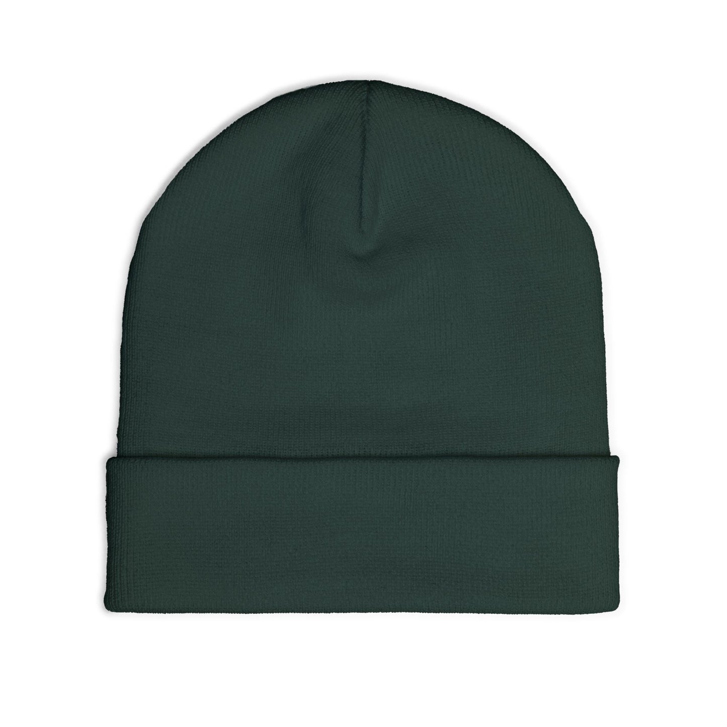 Embroidered "Chitin Nature" Knit Beanie