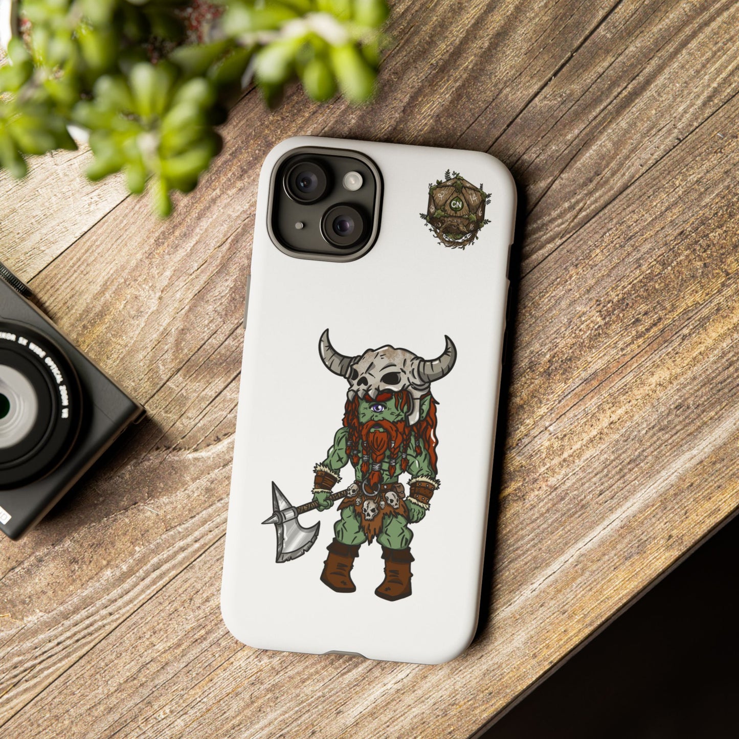 Brog Skull-Basher | Phone Case - Protective Cover | IPhone, Samsung, Pixel