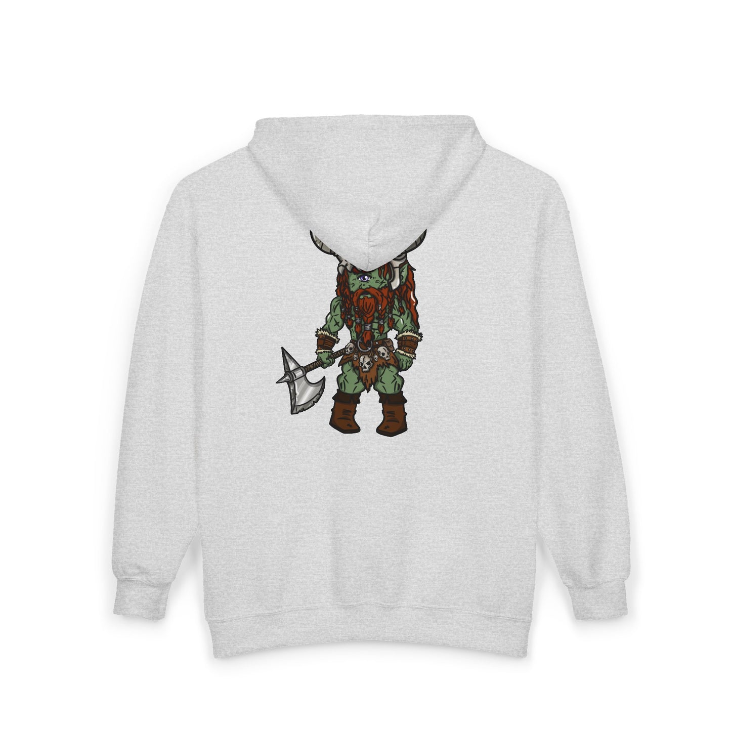 Brog Skull-Basher | Zip Up Hoodie | Chitin Nature