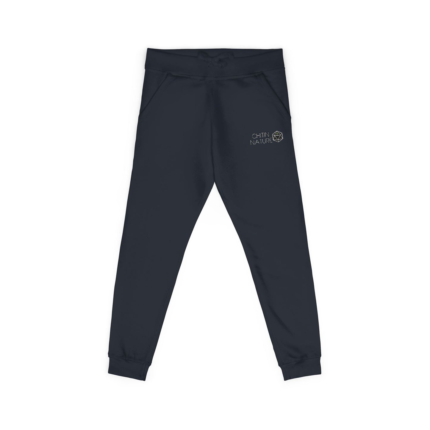 Embroidered Chitin Nature Sweatpants — Fleece Joggers