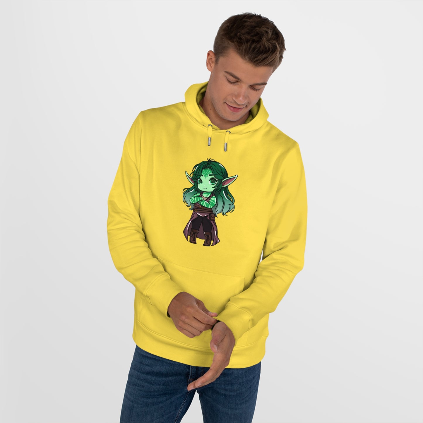 Anu Nnaki | Hoodie Pullover | Chitin Nature