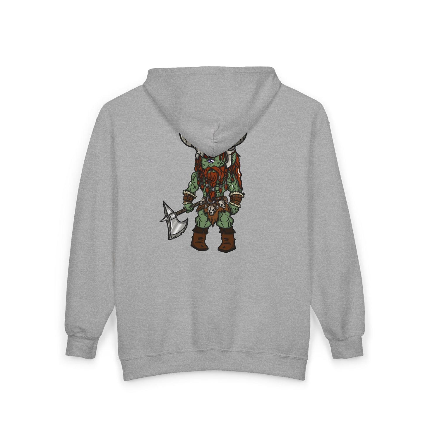 Brog Skull-Basher | Zip Up Hoodie | Chitin Nature