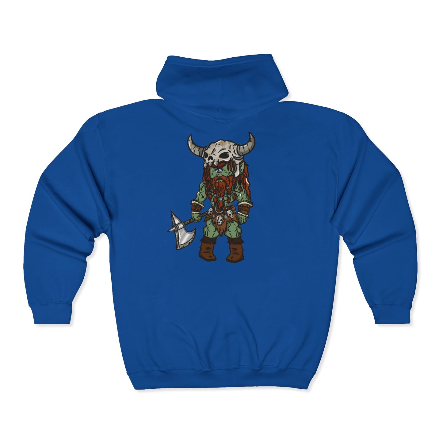 Brog Skull-Basher | Zip Up Hoodie | Chitin Nature