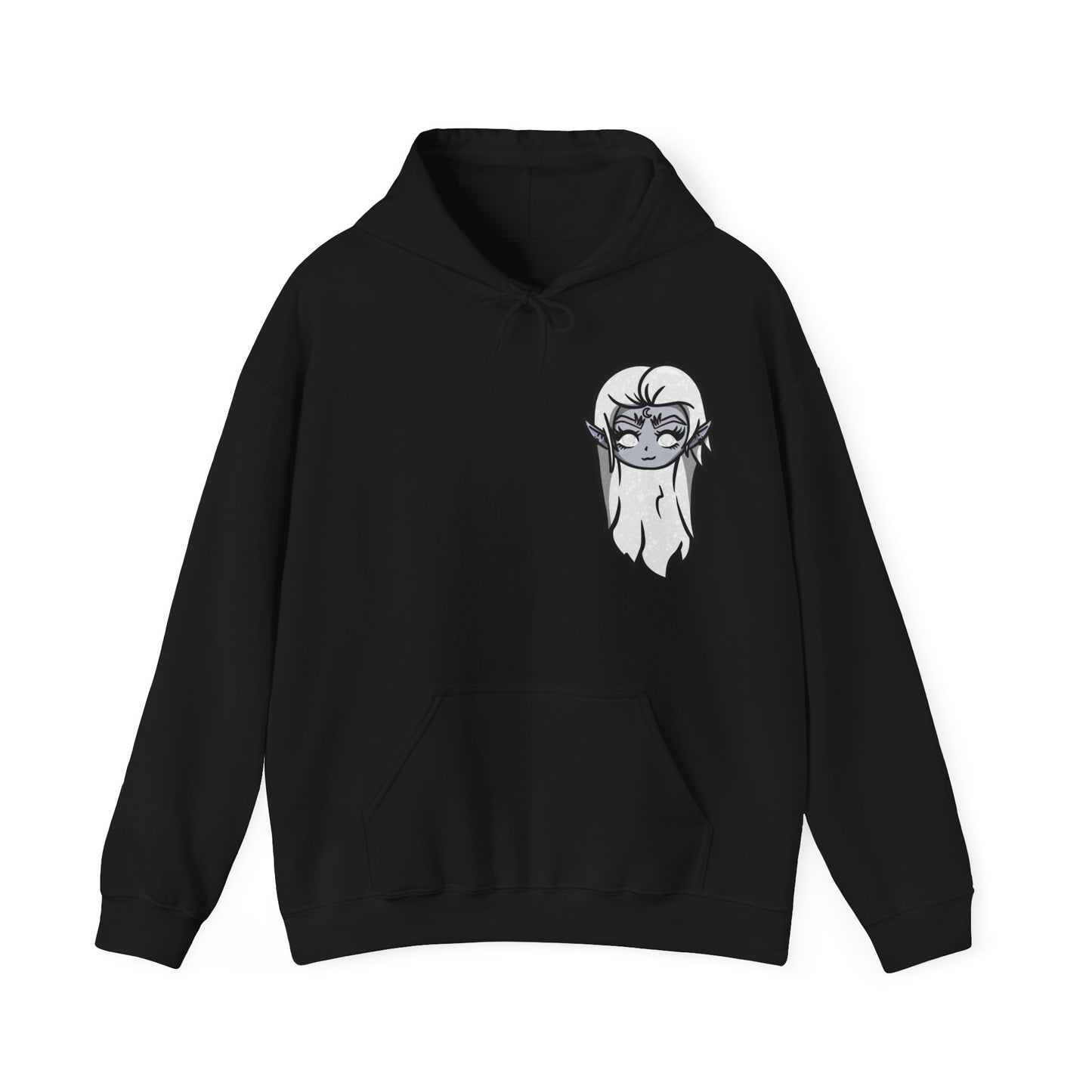 Amaris the Moon Fairy Graphic Hoodie (Amaris Wings Design)
