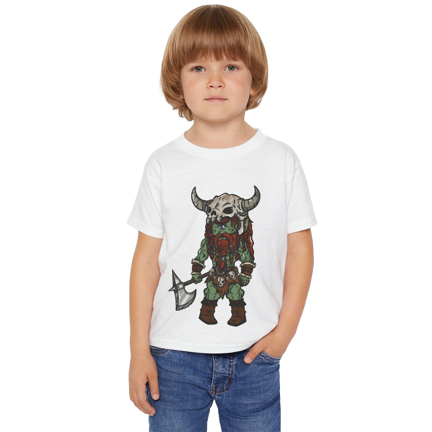 Brog Skull-Basher | Toddler T‑Shirt | Chitin Nature