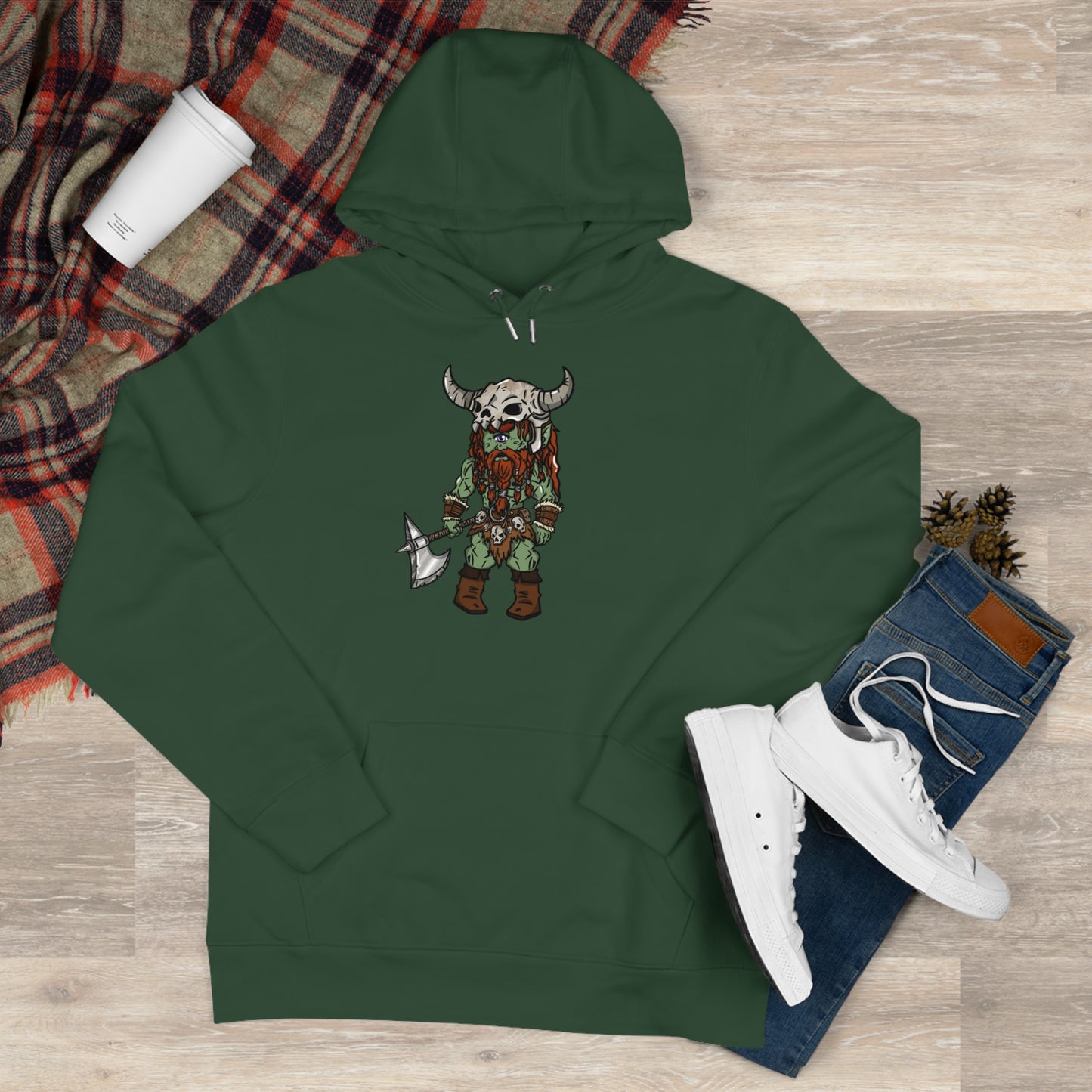 Brog Skull-Basher | Hoodie Pullover | Chitin Nature